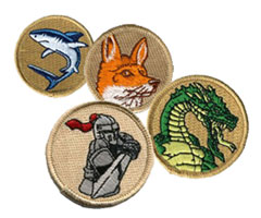 custom scout troop patrol patches