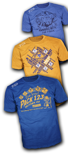 Custom Cub Scout Pack T-shirts