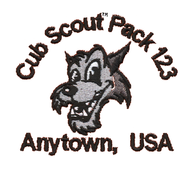 Cartoon Wolf T-shirt Design