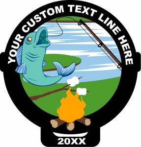 Fishing Patch Design Ideas - ClassB® Custom Apparel and Products
