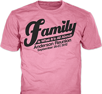 Family Reunion T Shirt Design Ideas from ClassB
