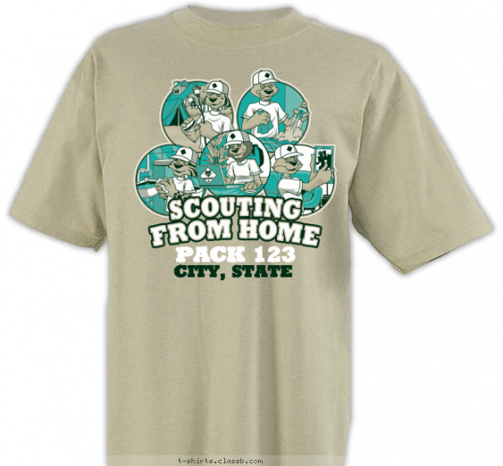 Scouting from Home Apparel and Products ClassB® Custom Scouting - Virtual 