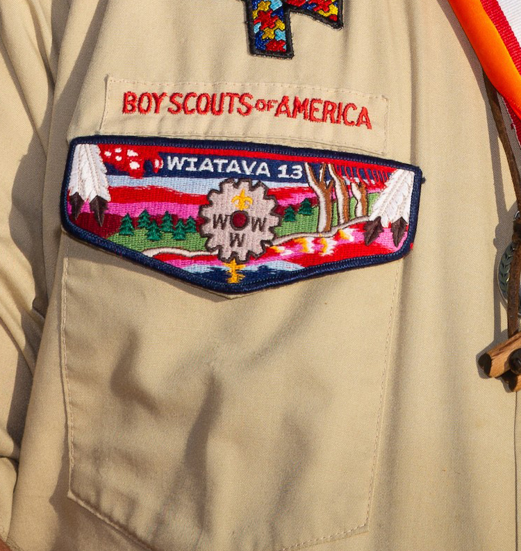 Uniform and Patch Placement - Troop 801